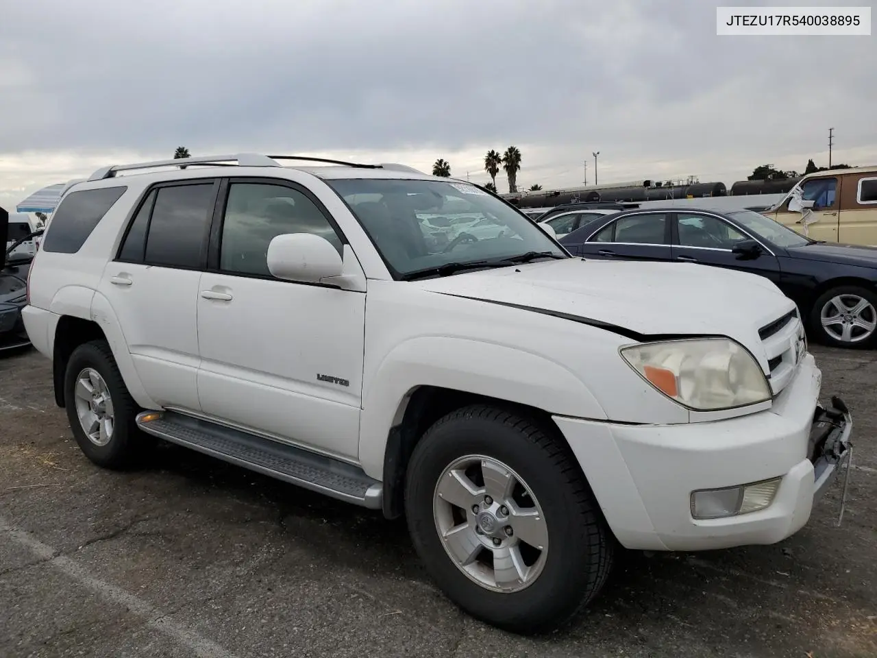JTEZU17R540038895 2004 Toyota 4Runner Limited