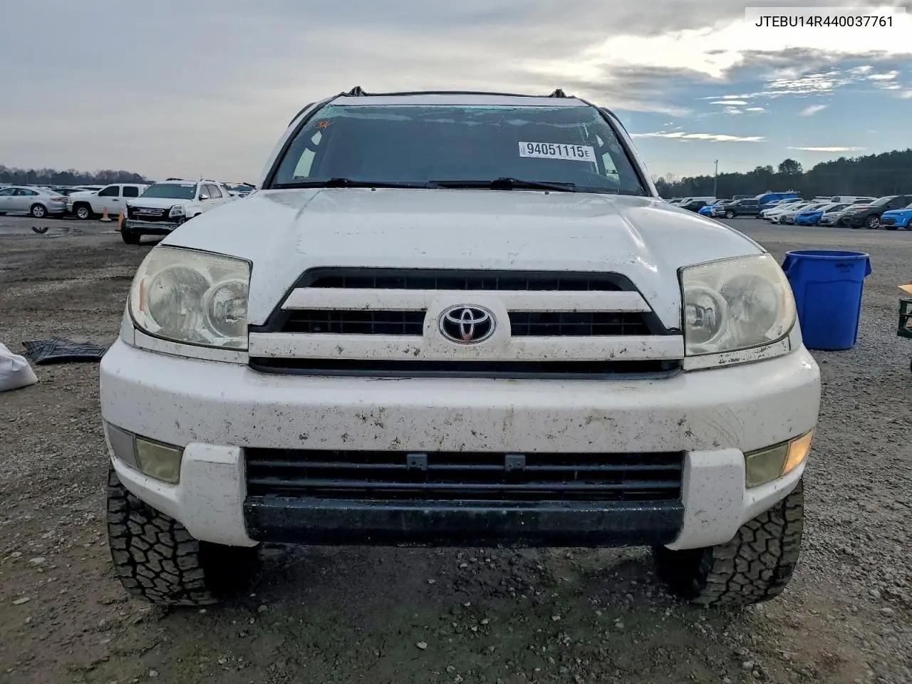 JTEBU14R440037761 2004 Toyota 4Runner Sr5