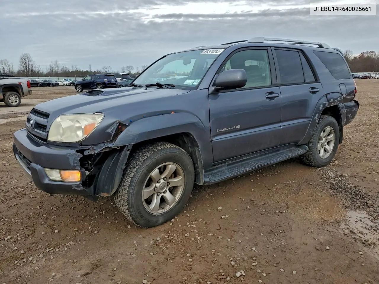JTEBU14R640025661 2004 Toyota 4Runner Sr5