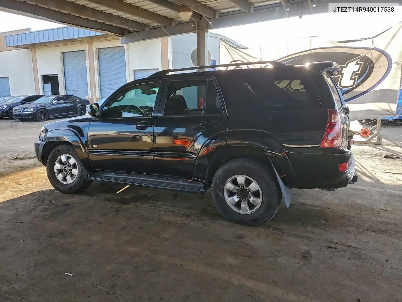 JTEZT14R940017538 2004 Toyota 4Runner Sr5