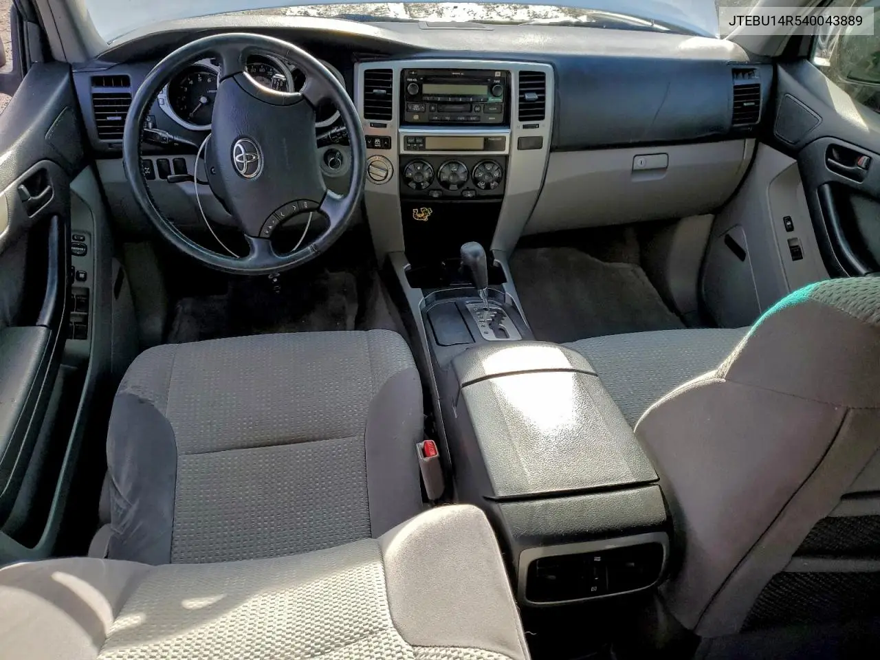 JTEBU14R540043889 2004 Toyota 4Runner Sr5