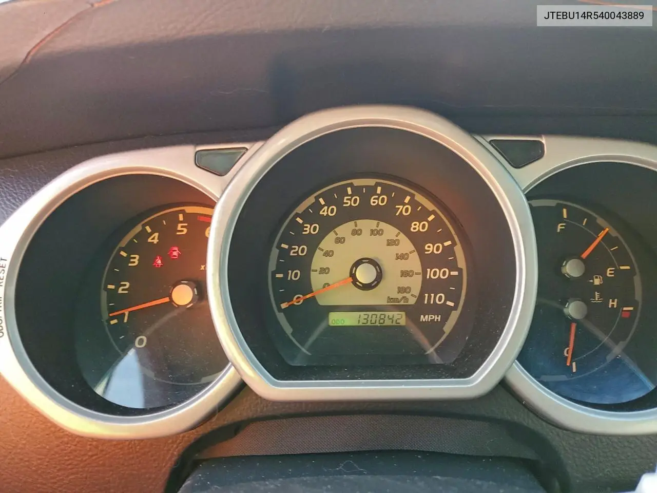 JTEBU14R540043889 2004 Toyota 4Runner Sr5