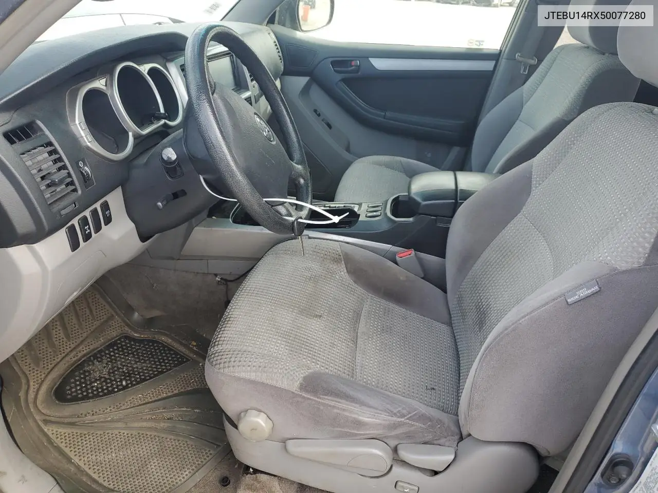 JTEBU14RX50077280 2005 Toyota 4Runner Sr5