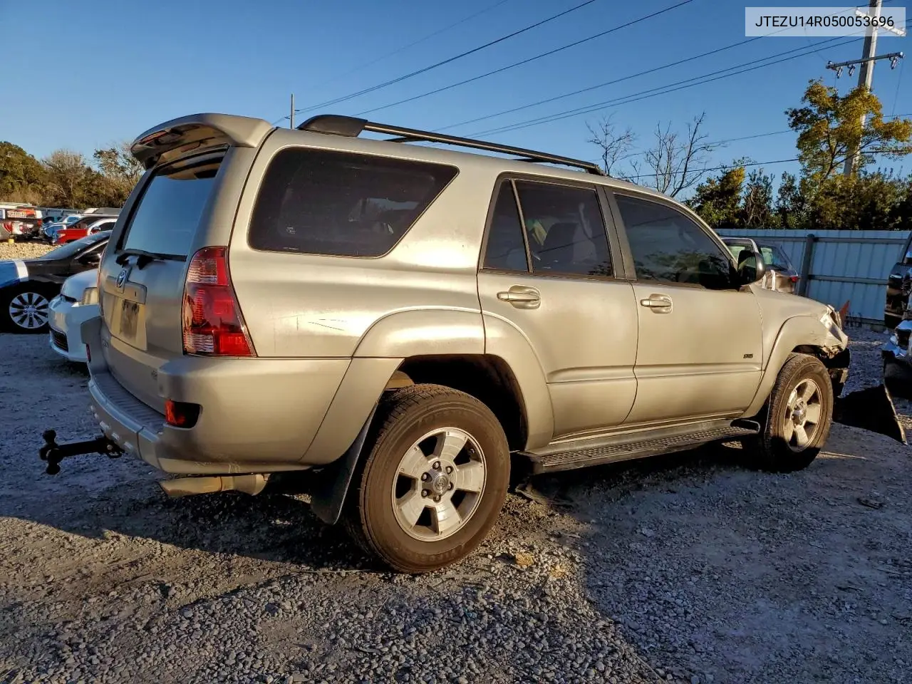 JTEZU14R050053696 2005 Toyota 4Runner Sr5