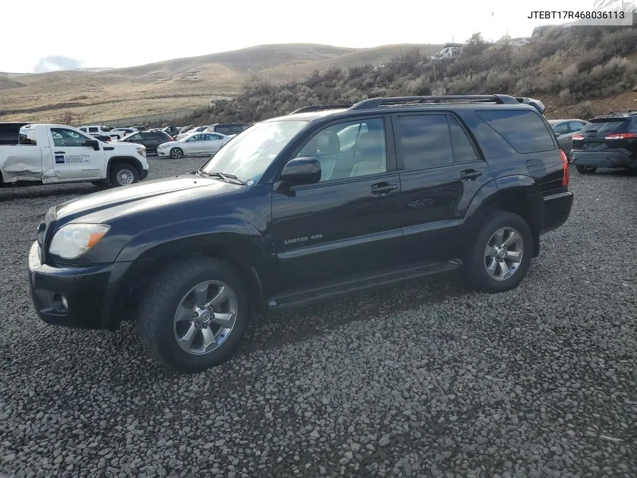 JTEBT17R468036113 2006 Toyota 4Runner Limited