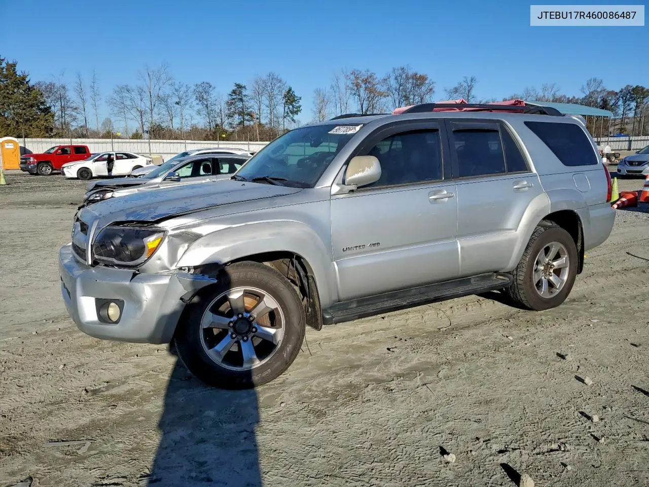 JTEBU17R460086487 2006 Toyota 4Runner Limited