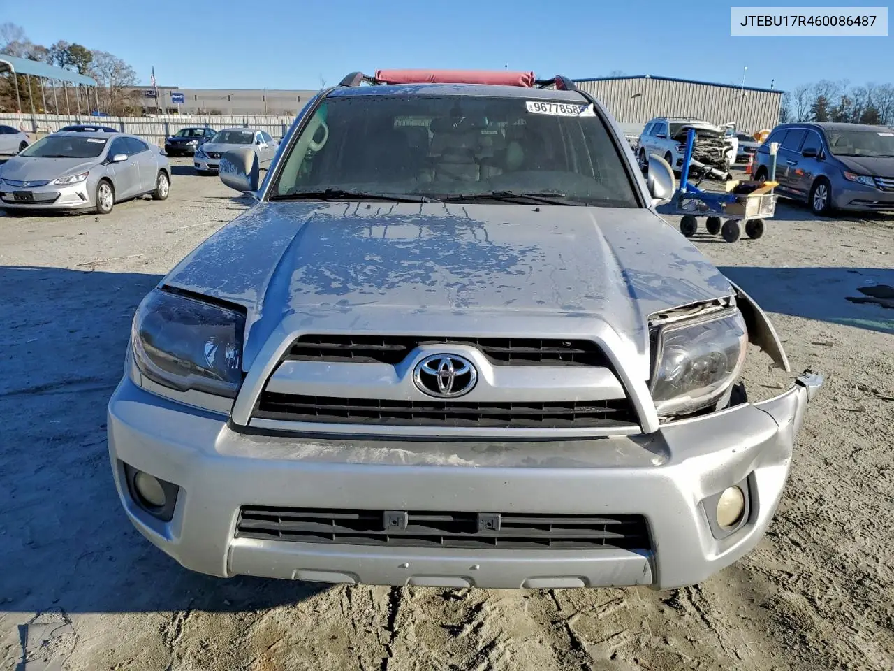 JTEBU17R460086487 2006 Toyota 4Runner Limited
