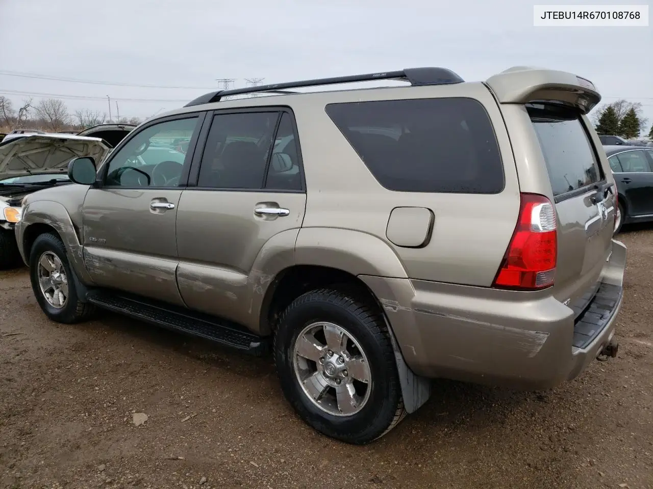 2007 Toyota 4Runner Sr5 VIN: JTEBU14R670108768 Lot: 45582503