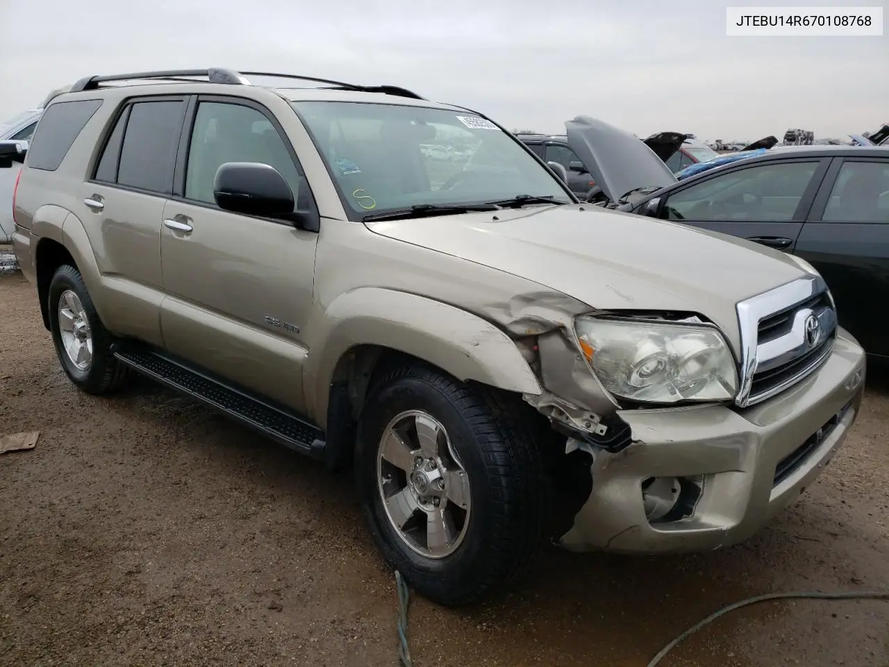 2007 Toyota 4Runner Sr5 VIN: JTEBU14R670108768 Lot: 45582503