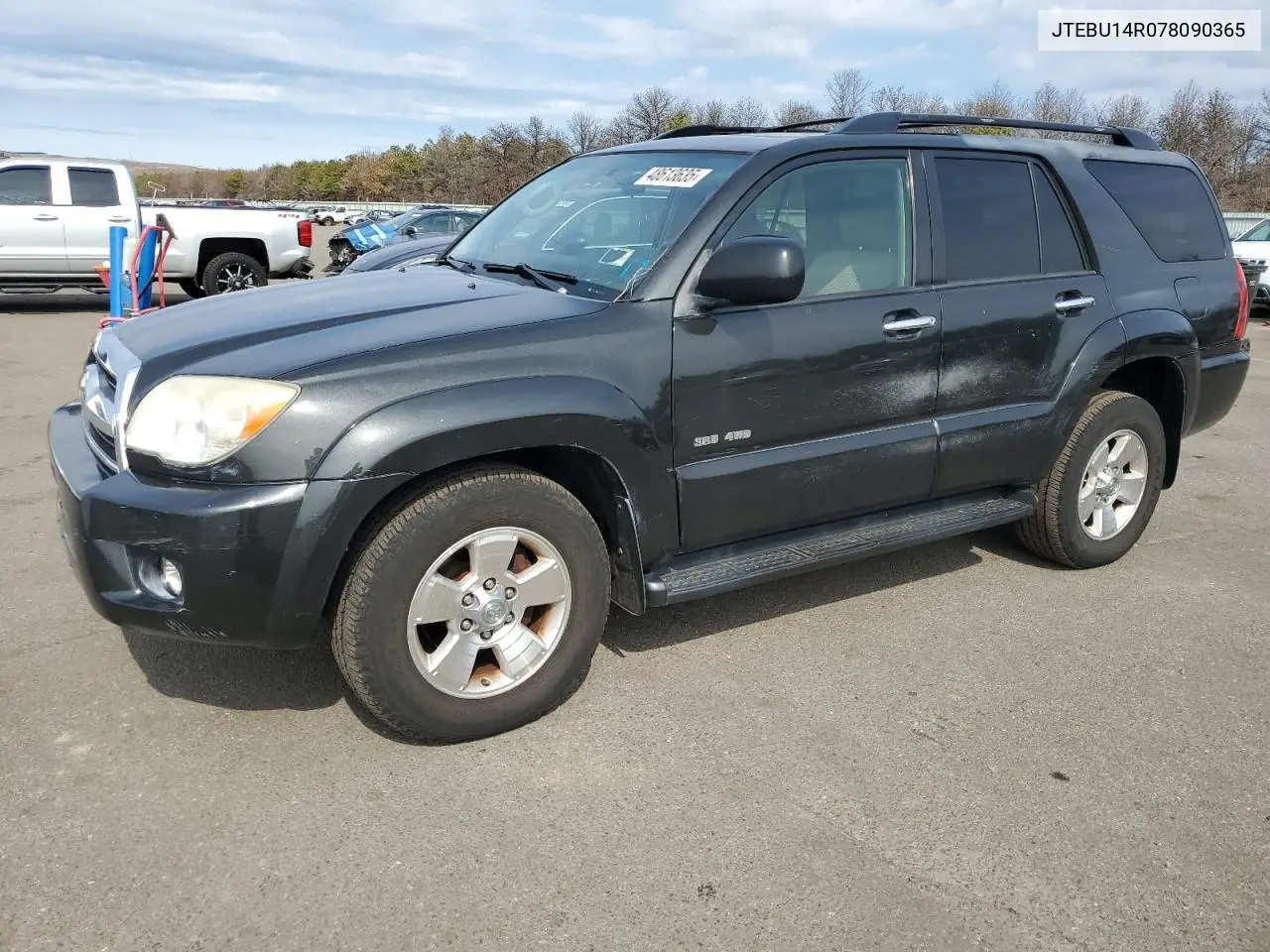 2007 Toyota 4Runner Sr5 VIN: JTEBU14R078090365 Lot: 48613635