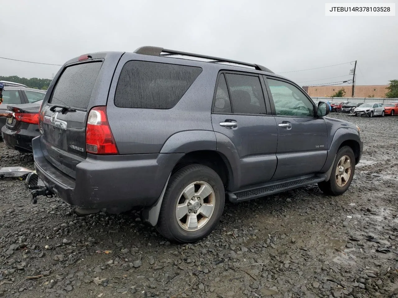 2007 Toyota 4Runner Sr5 VIN: JTEBU14R378103528 Lot: 66294804