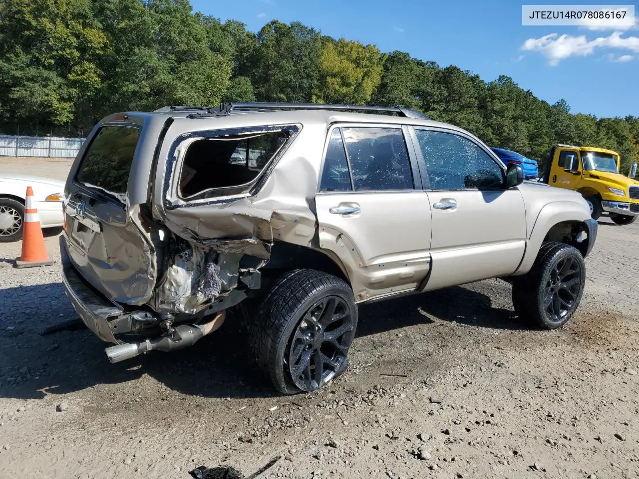 JTEZU14R078086167 2007 Toyota 4Runner Sr5