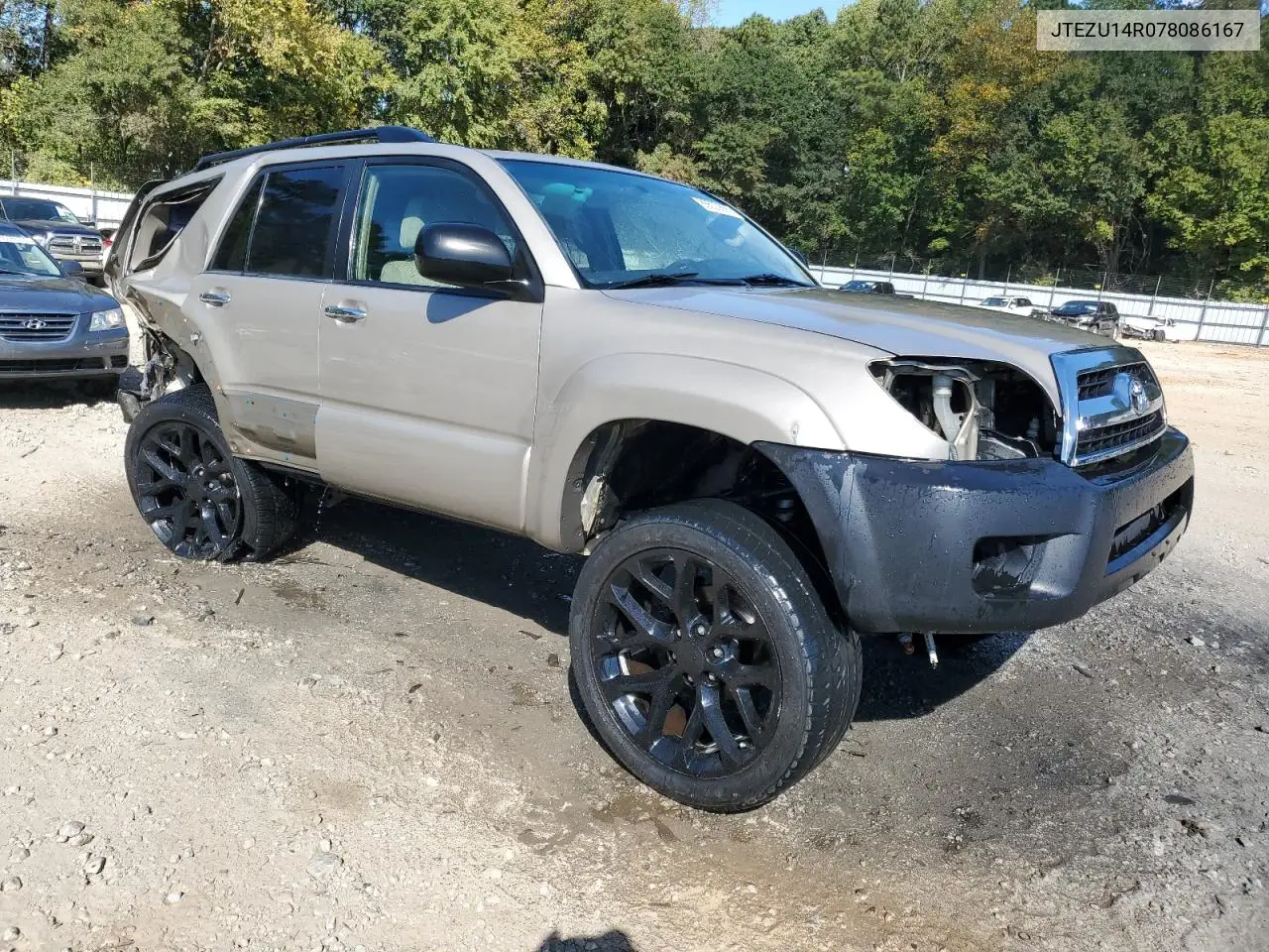 JTEZU14R078086167 2007 Toyota 4Runner Sr5