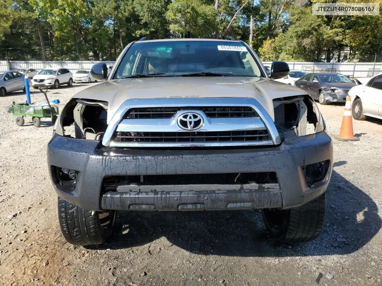 JTEZU14R078086167 2007 Toyota 4Runner Sr5