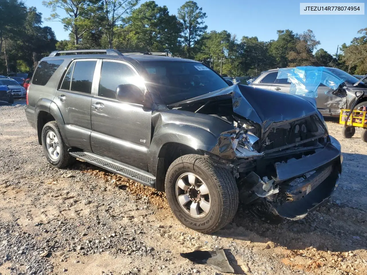 JTEZU14R778074954 2007 Toyota 4Runner Sr5