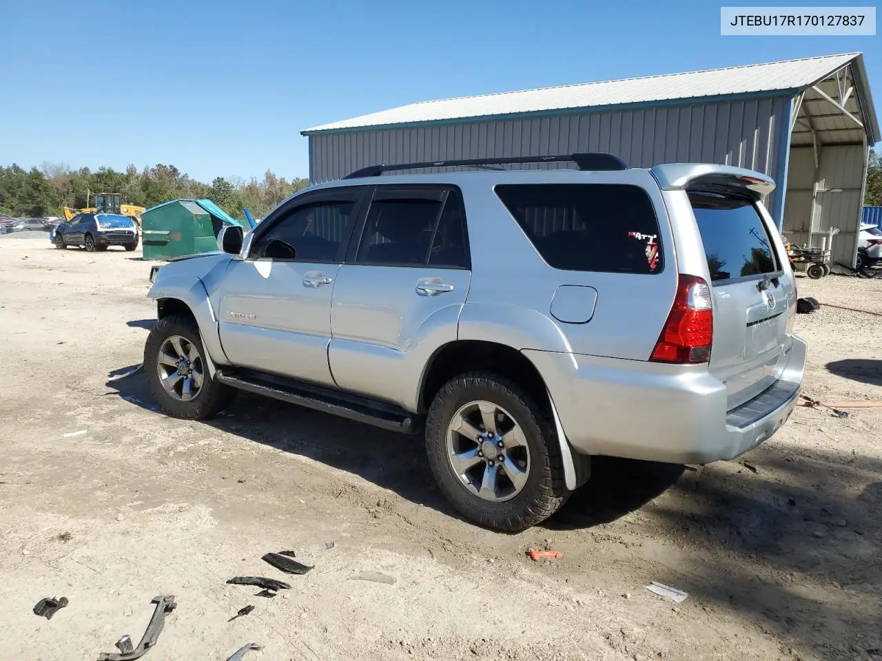JTEBU17R170127837 2007 Toyota 4Runner Limited