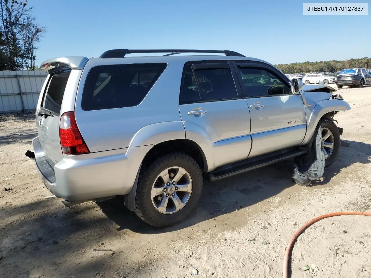 JTEBU17R170127837 2007 Toyota 4Runner Limited