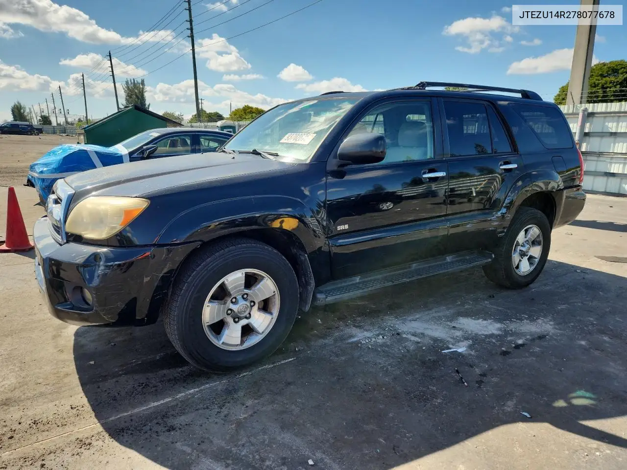 JTEZU14R278077678 2007 Toyota 4Runner Sr5