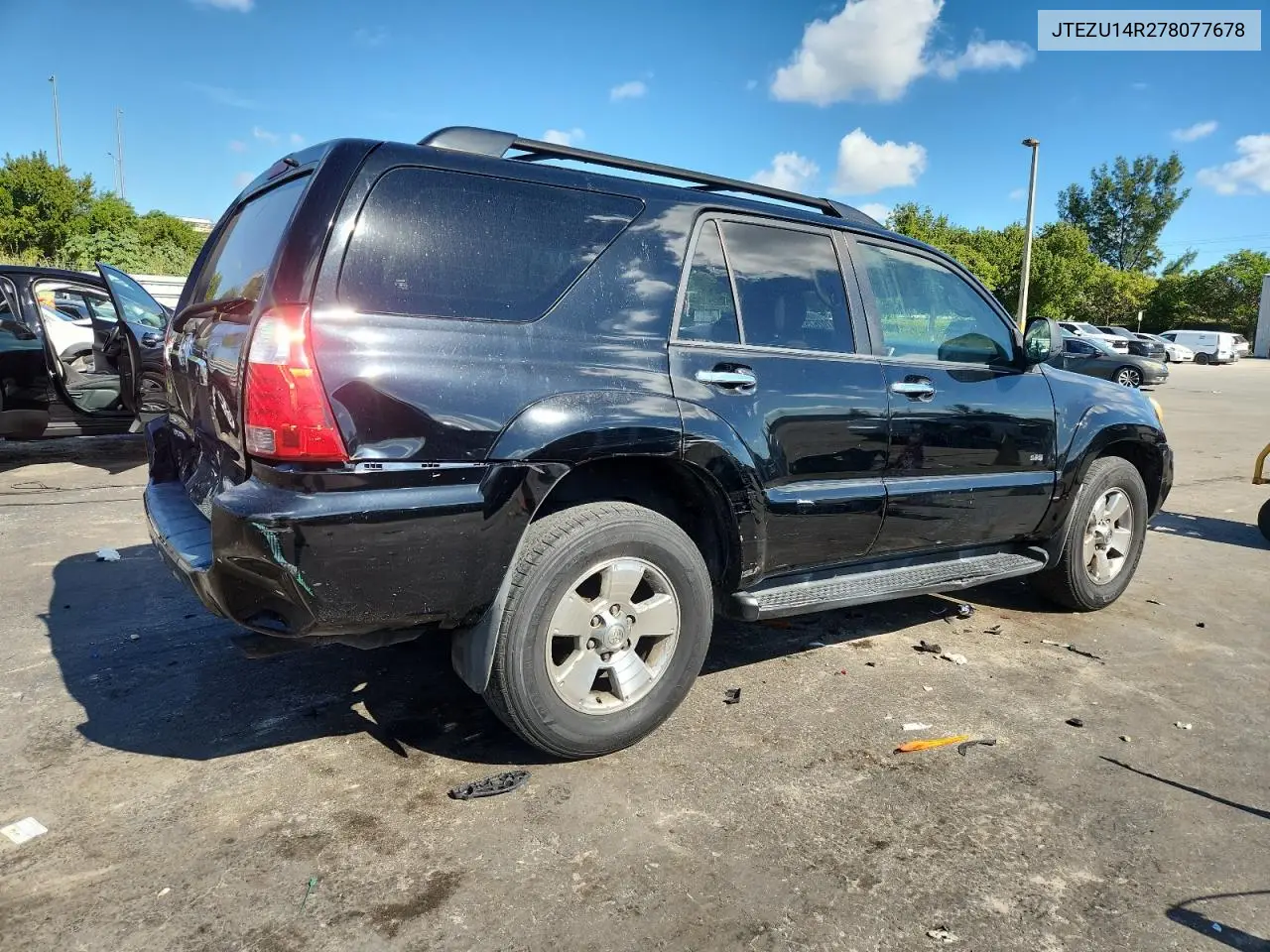 JTEZU14R278077678 2007 Toyota 4Runner Sr5
