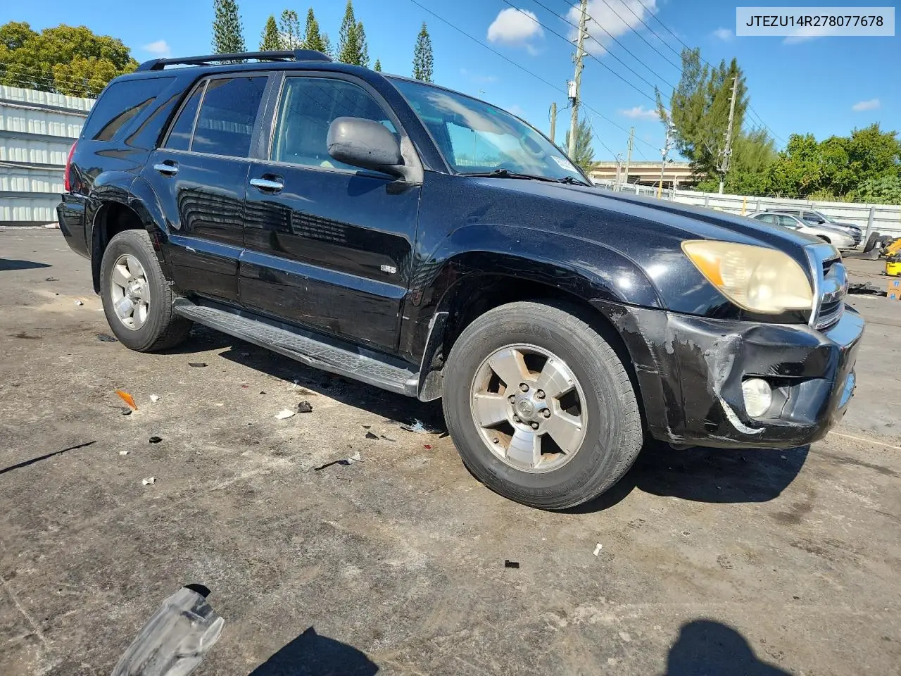 JTEZU14R278077678 2007 Toyota 4Runner Sr5
