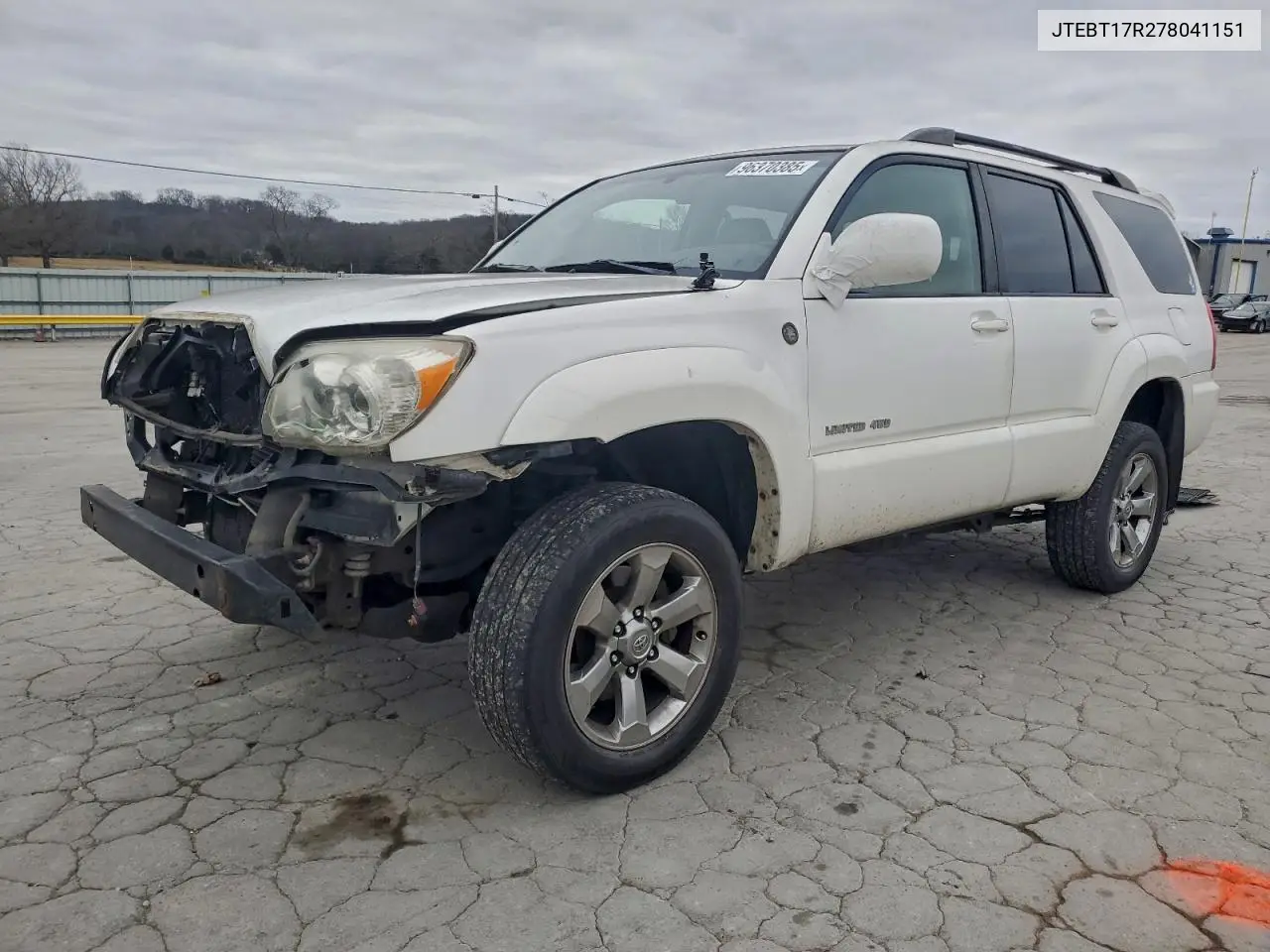JTEBT17R278041151 2007 Toyota 4Runner Limited