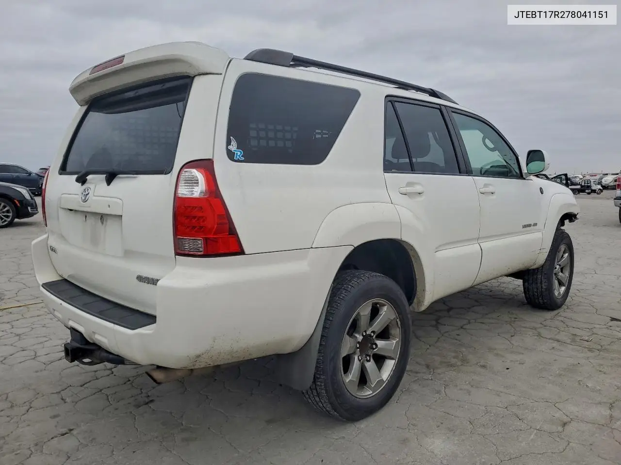 JTEBT17R278041151 2007 Toyota 4Runner Limited