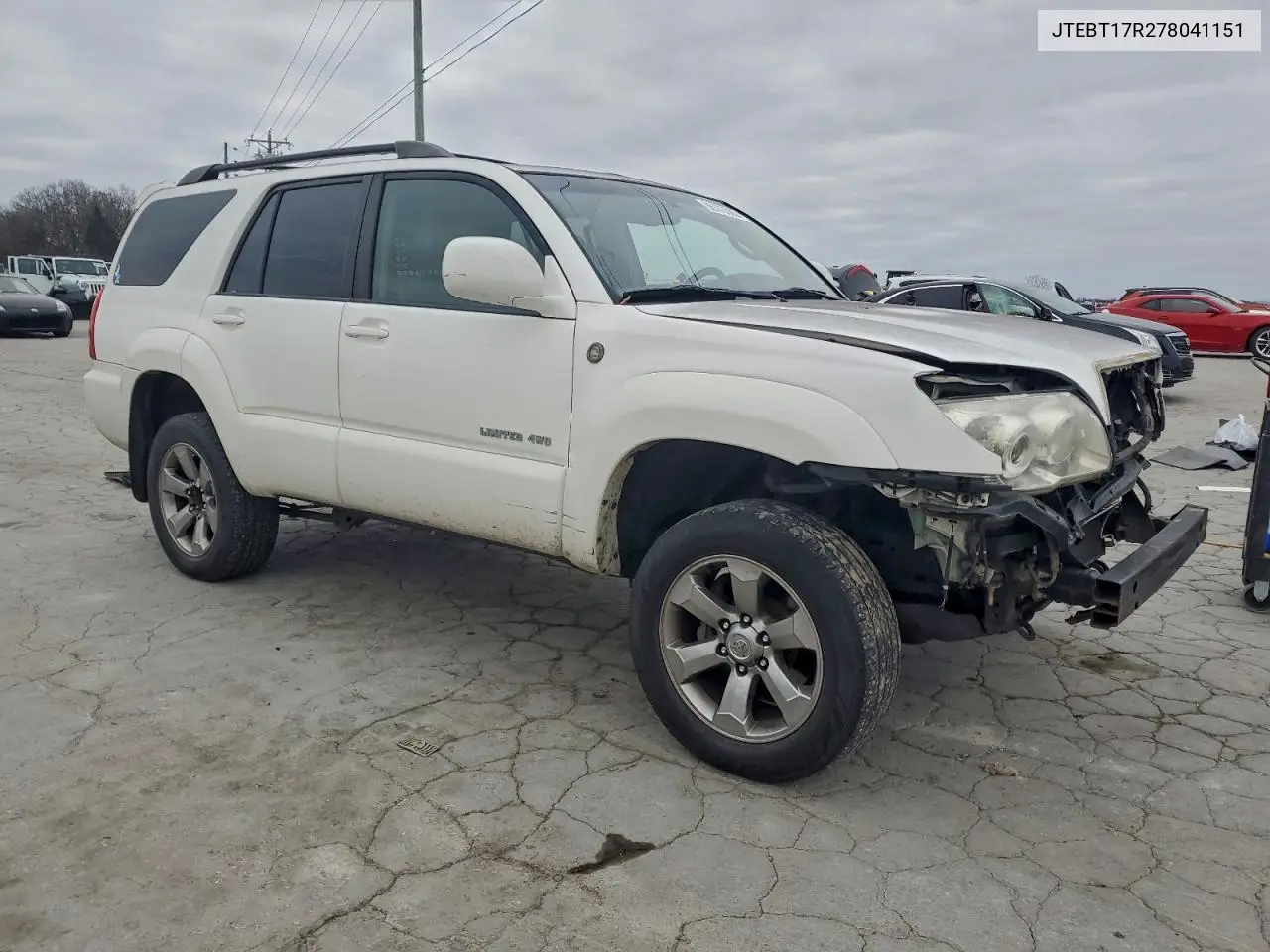 JTEBT17R278041151 2007 Toyota 4Runner Limited