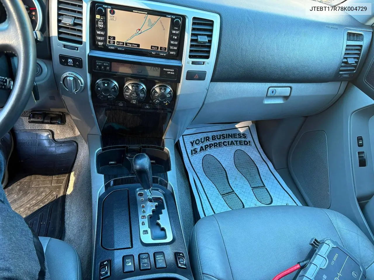 JTEBT17R78K004729 2008 Toyota 4Runner Limited