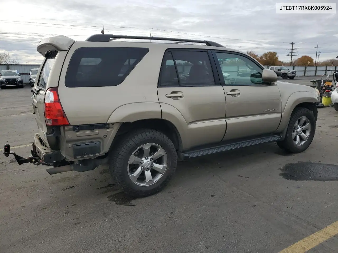 JTEBT17RX8K005924 2008 Toyota 4Runner Limited