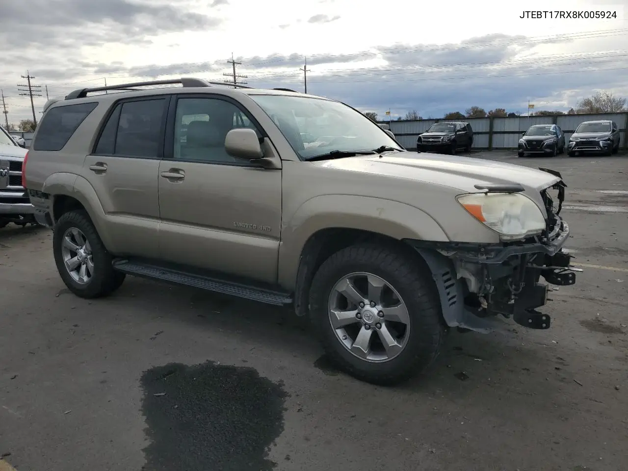 JTEBT17RX8K005924 2008 Toyota 4Runner Limited
