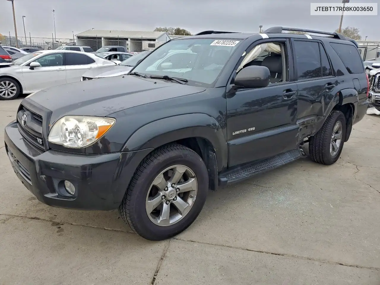 JTEBT17R08K003650 2008 Toyota 4Runner Limited