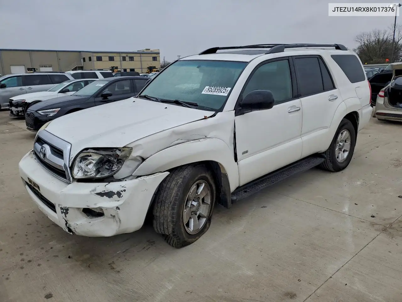 JTEZU14RX8K017376 2008 Toyota 4Runner Sr5