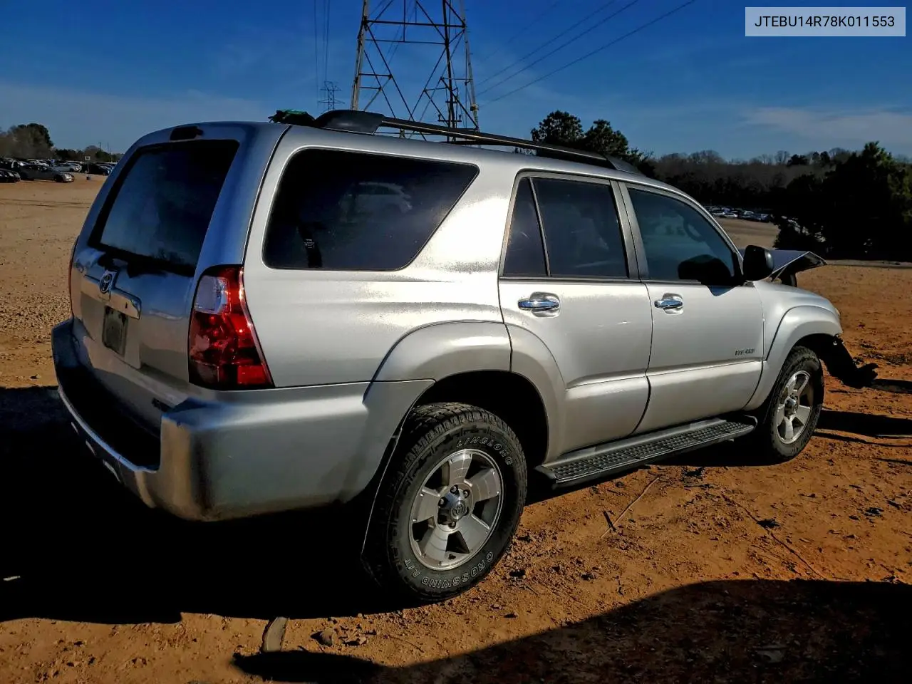 JTEBU14R78K011553 2008 Toyota 4Runner Sr5