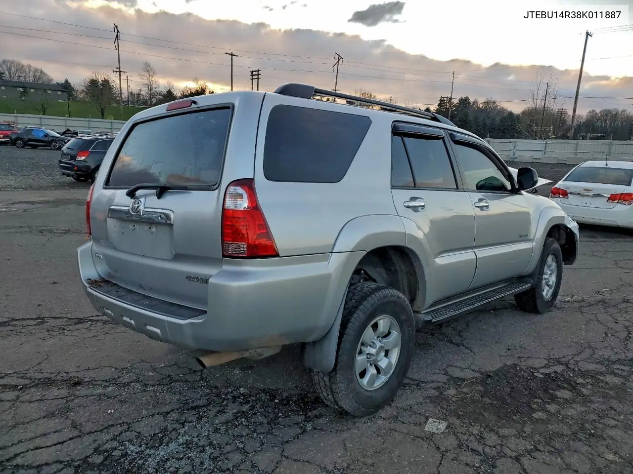 JTEBU14R38K011887 2008 Toyota 4Runner Sr5