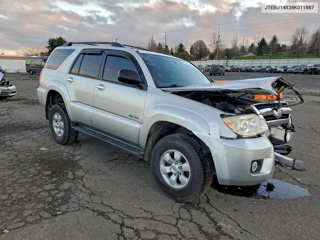 JTEBU14R38K011887 2008 Toyota 4Runner Sr5
