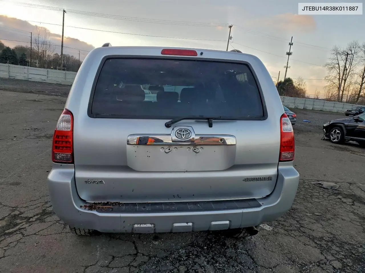 JTEBU14R38K011887 2008 Toyota 4Runner Sr5