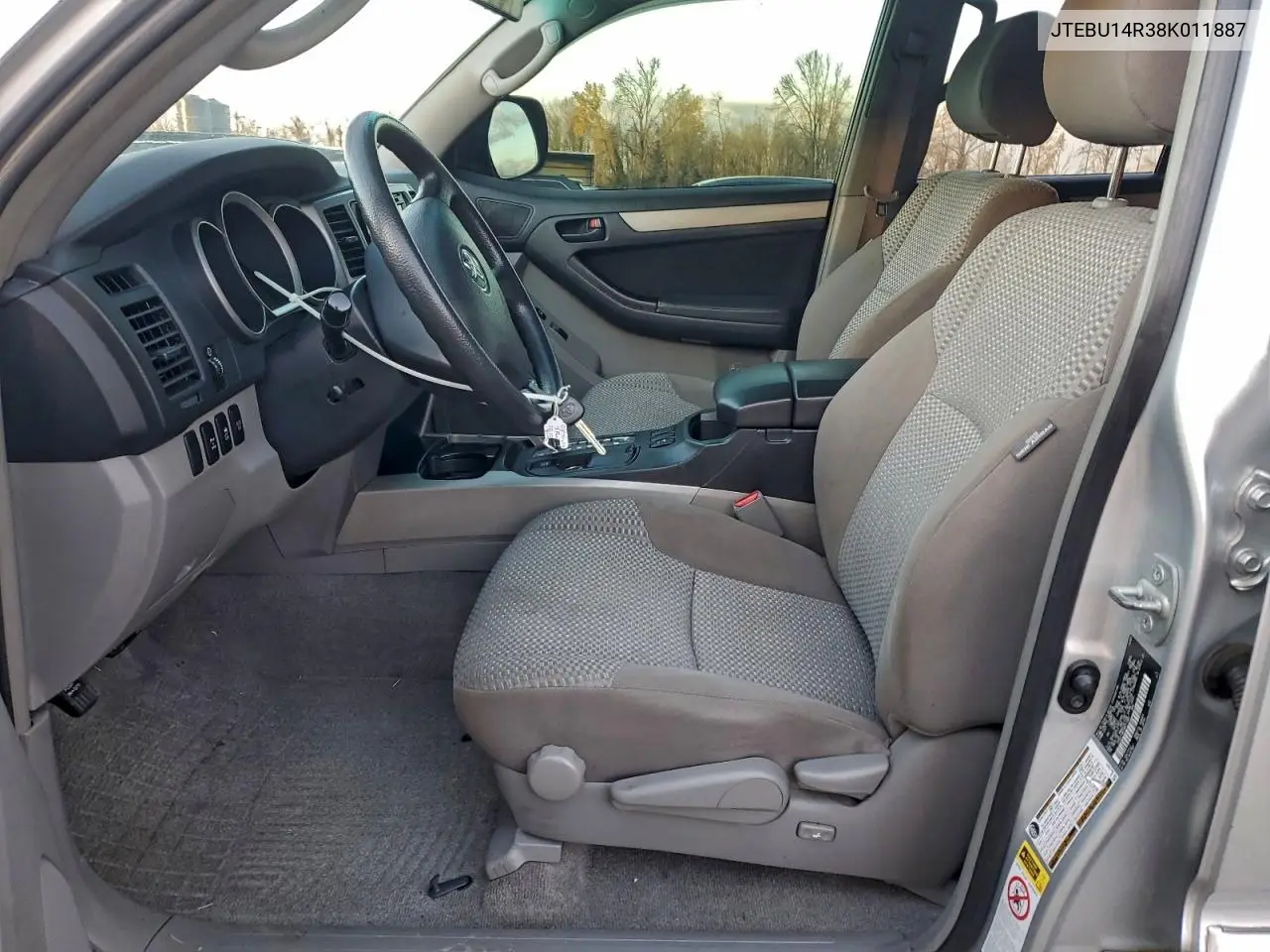 JTEBU14R38K011887 2008 Toyota 4Runner Sr5