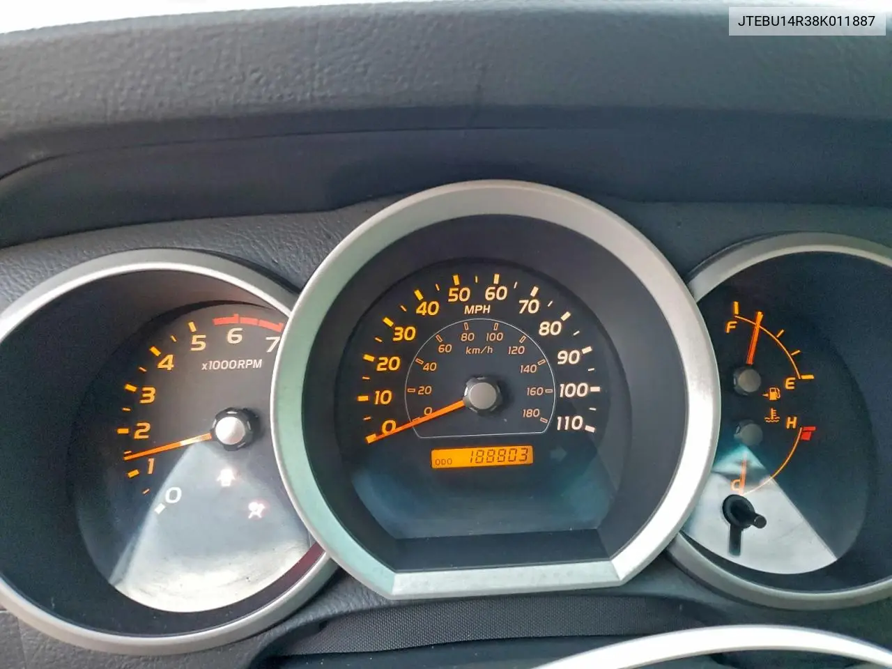 JTEBU14R38K011887 2008 Toyota 4Runner Sr5
