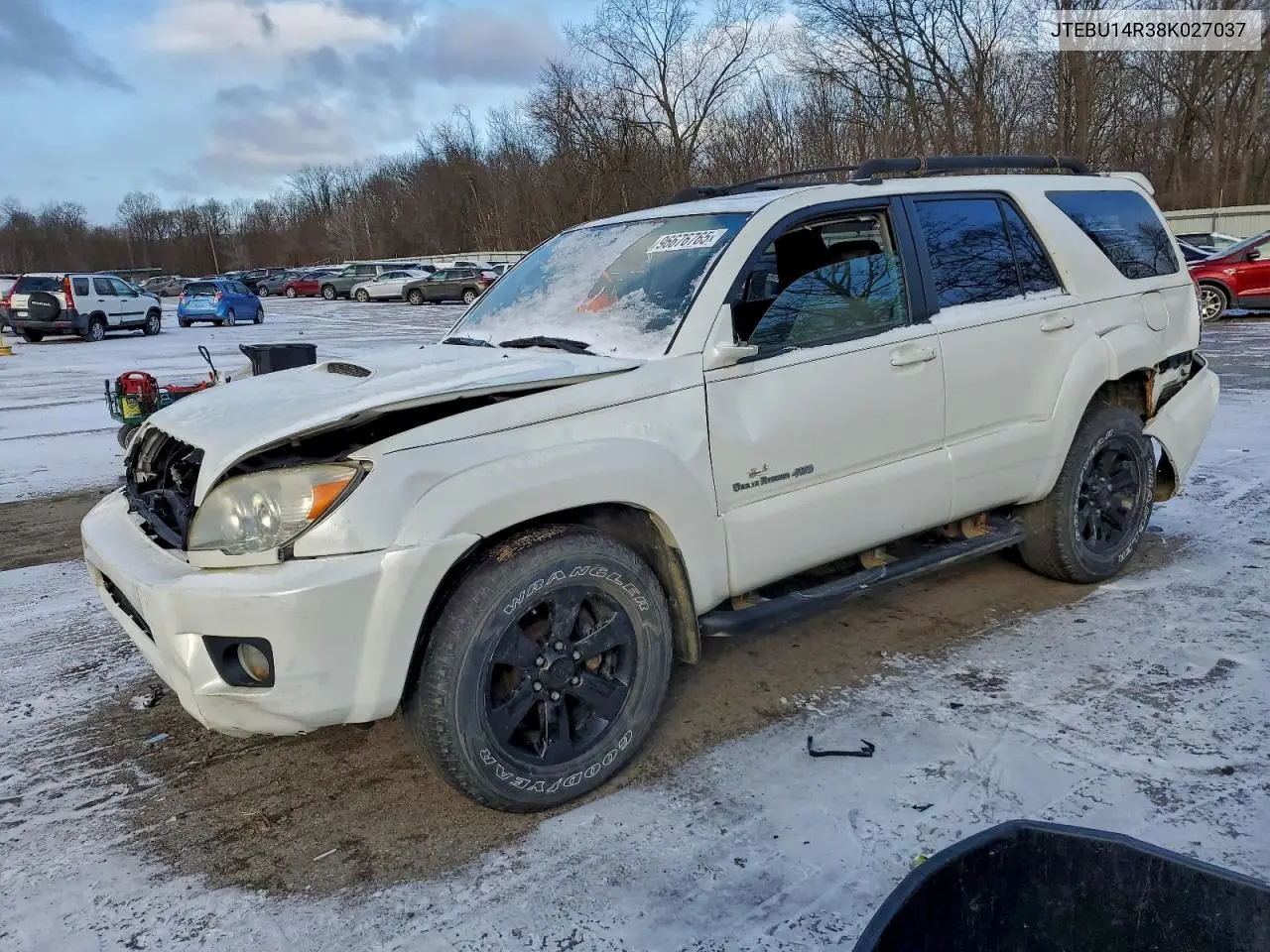JTEBU14R38K027037 2008 Toyota 4Runner Sr5