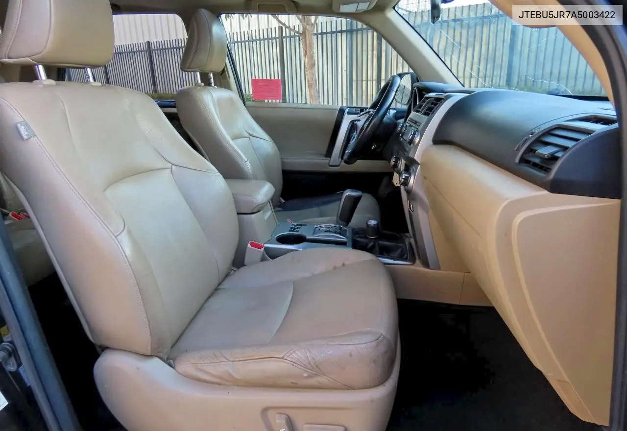 JTEBU5JR7A5003422 2010 Toyota 4Runner Sr5