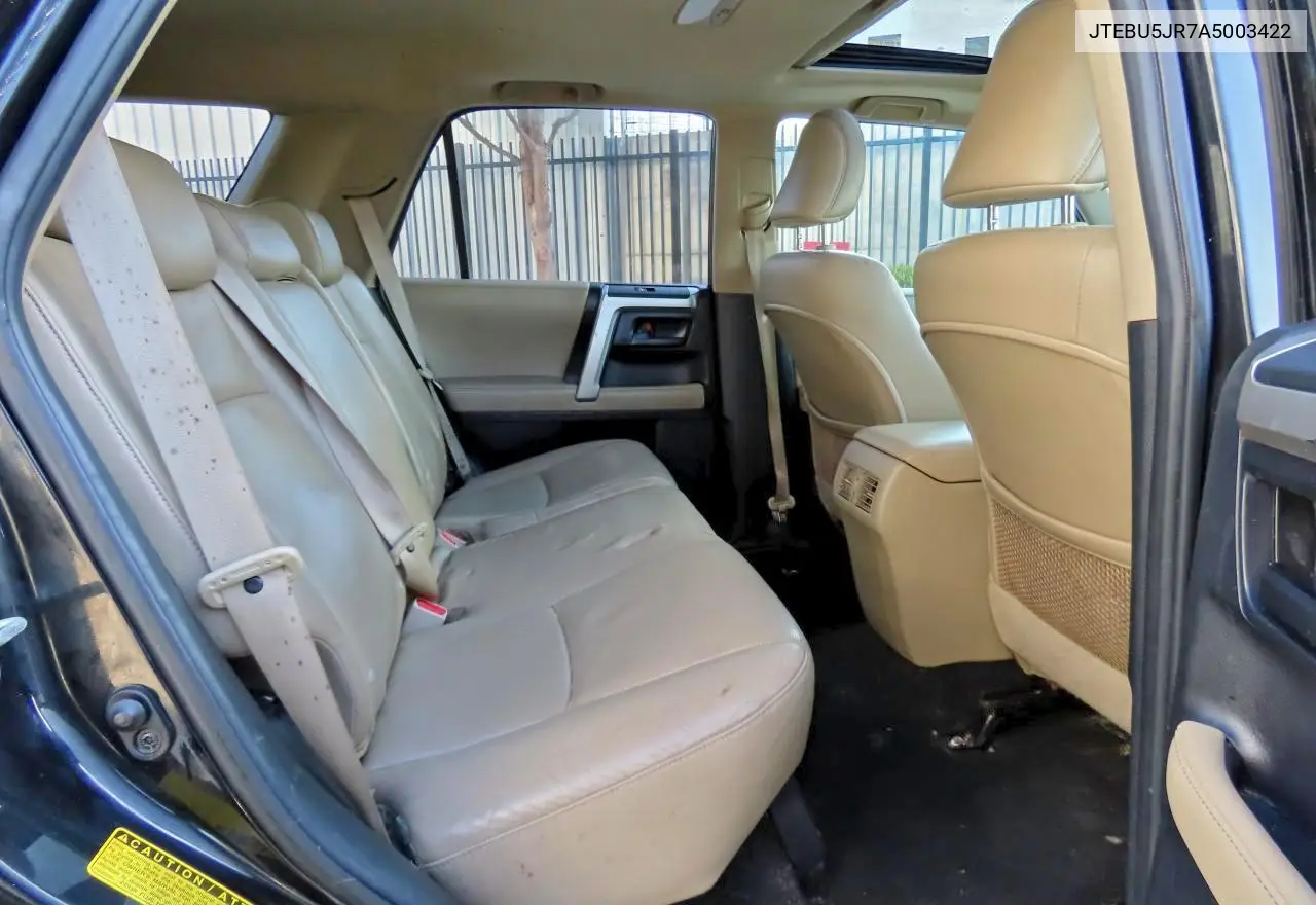 JTEBU5JR7A5003422 2010 Toyota 4Runner Sr5