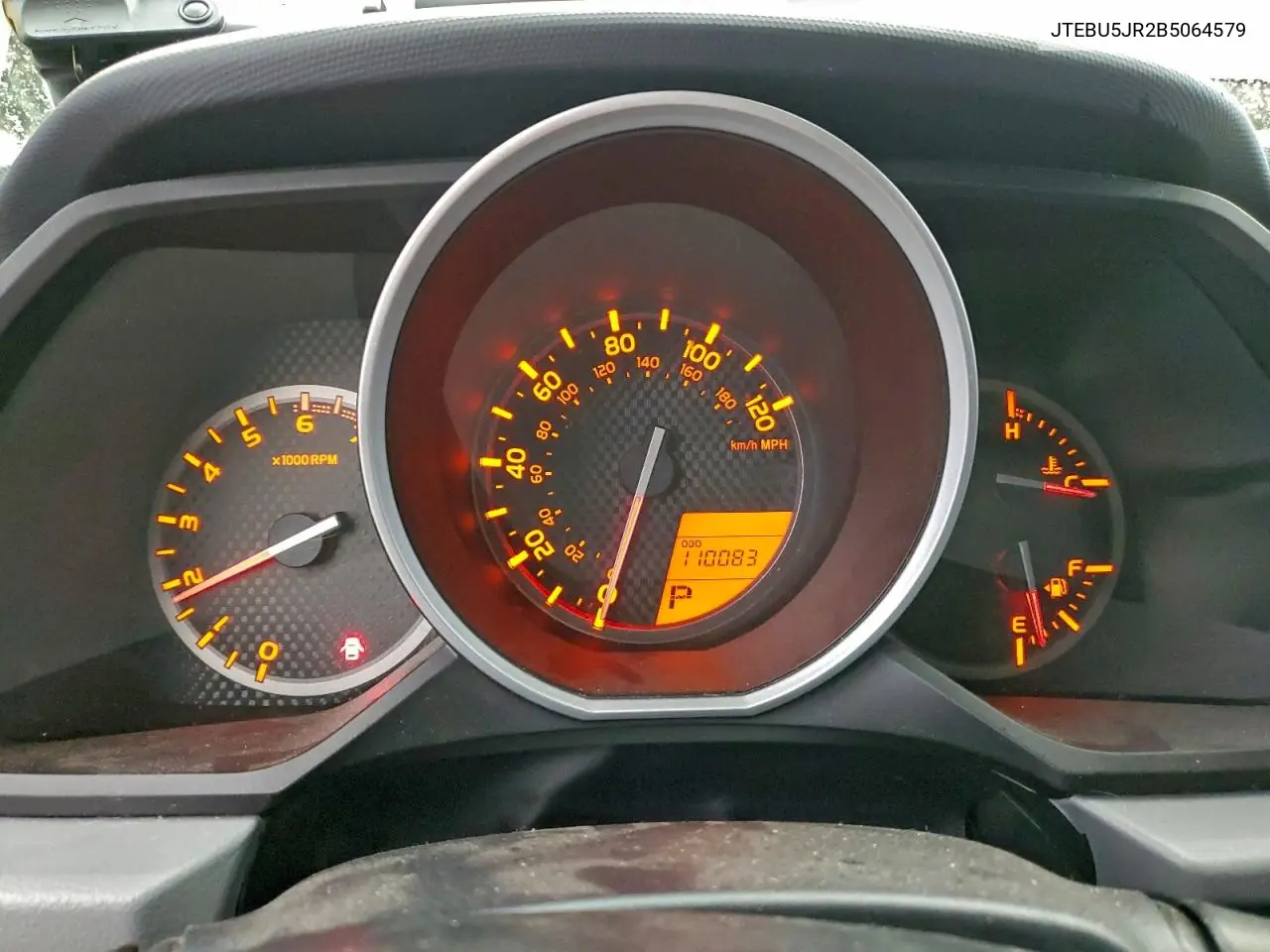 JTEBU5JR2B5064579 2011 Toyota 4Runner Sr5