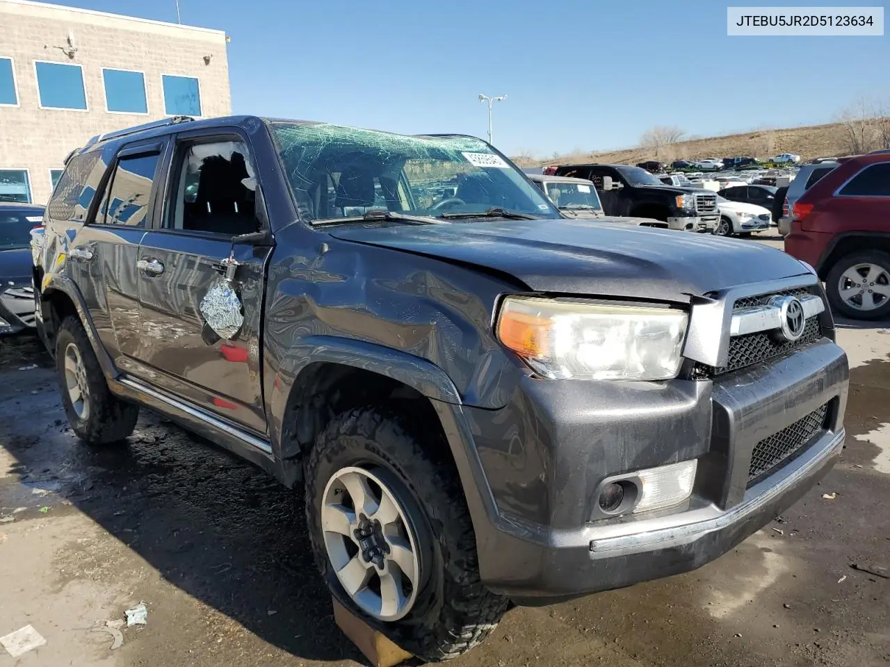 2013 Toyota 4Runner Sr5 VIN: JTEBU5JR2D5123634 Lot: 43859545