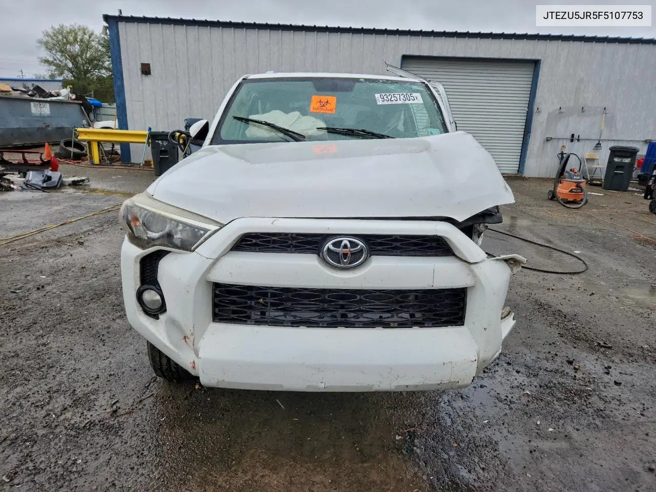 JTEZU5JR5F5107753 2015 Toyota 4Runner Sr5