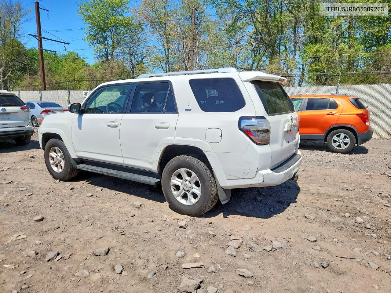 JTEBU5JR8G5309263 2016 Toyota 4Runner Sr5