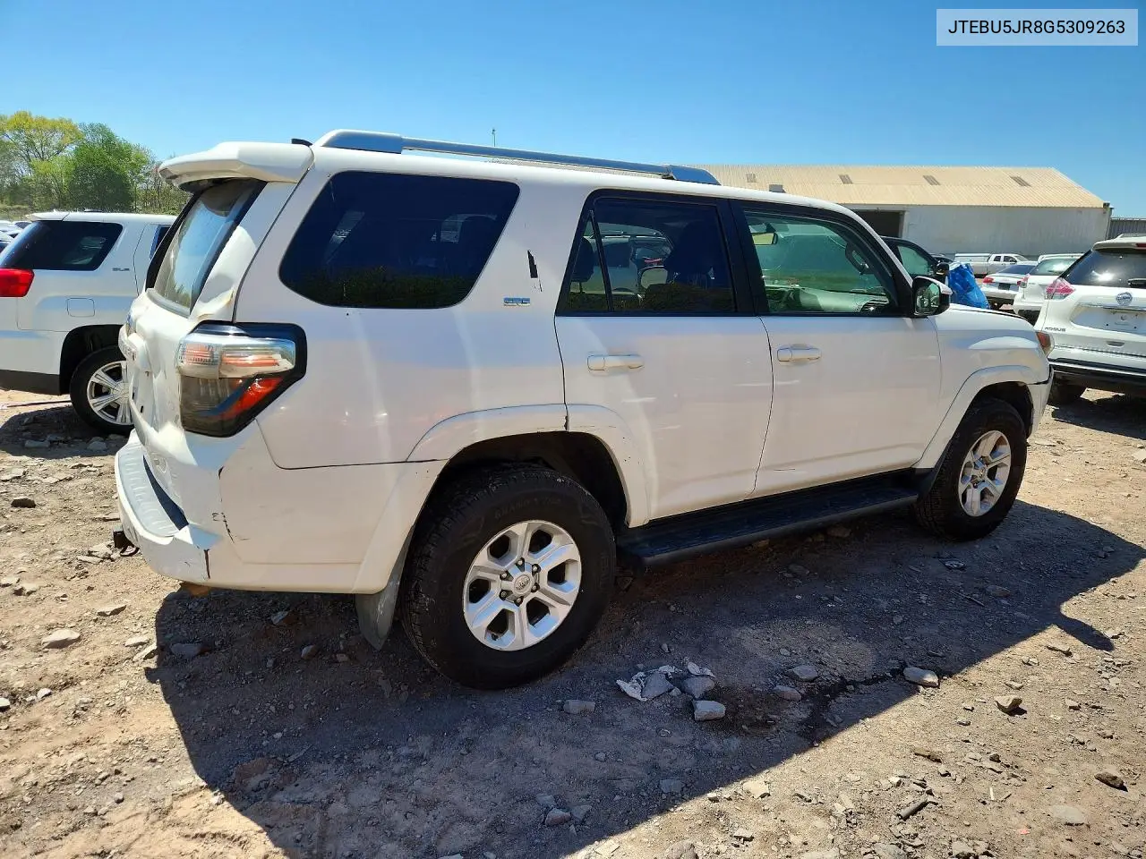 JTEBU5JR8G5309263 2016 Toyota 4Runner Sr5