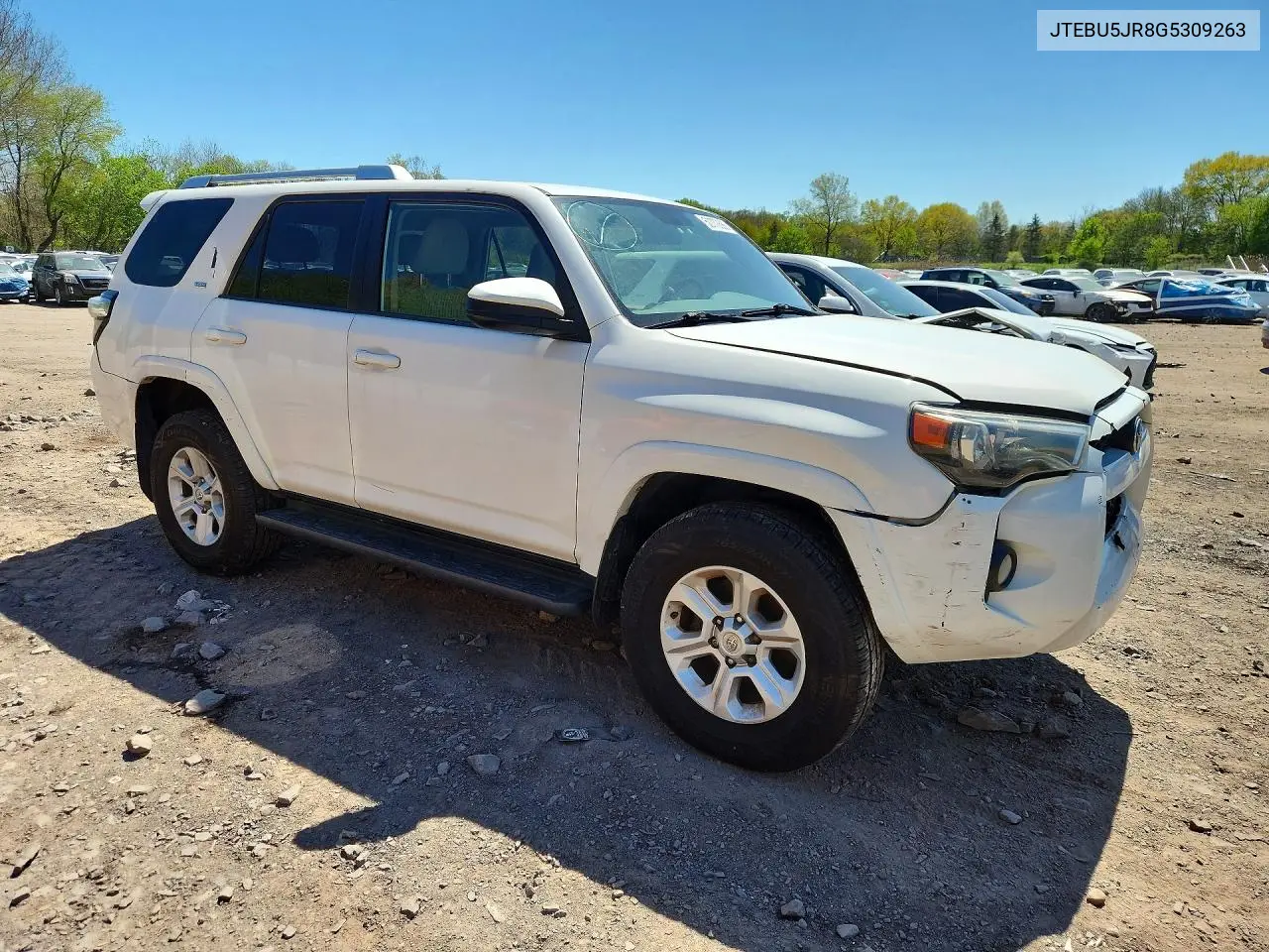 JTEBU5JR8G5309263 2016 Toyota 4Runner Sr5