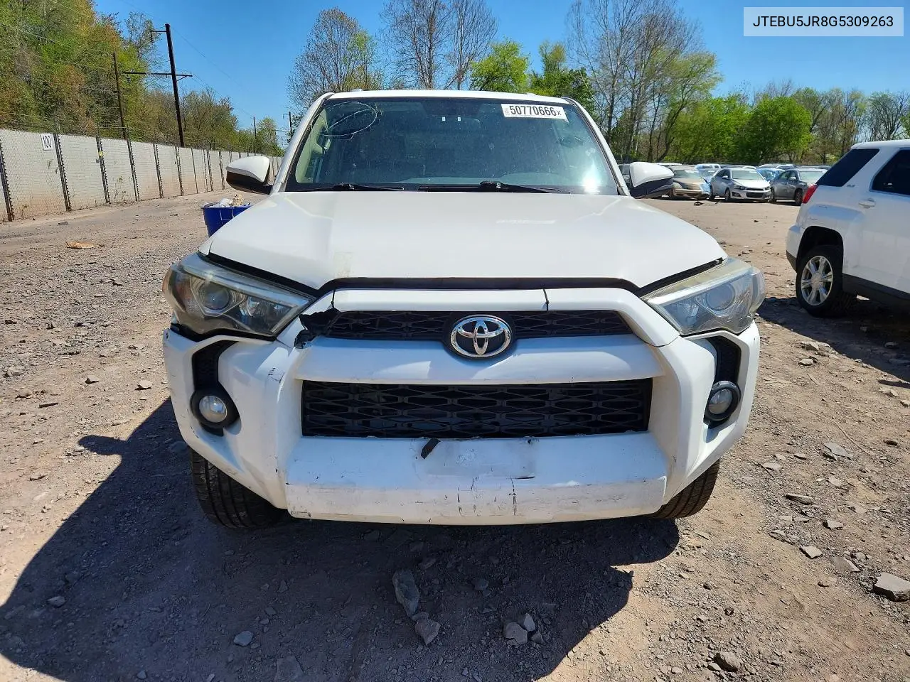 JTEBU5JR8G5309263 2016 Toyota 4Runner Sr5