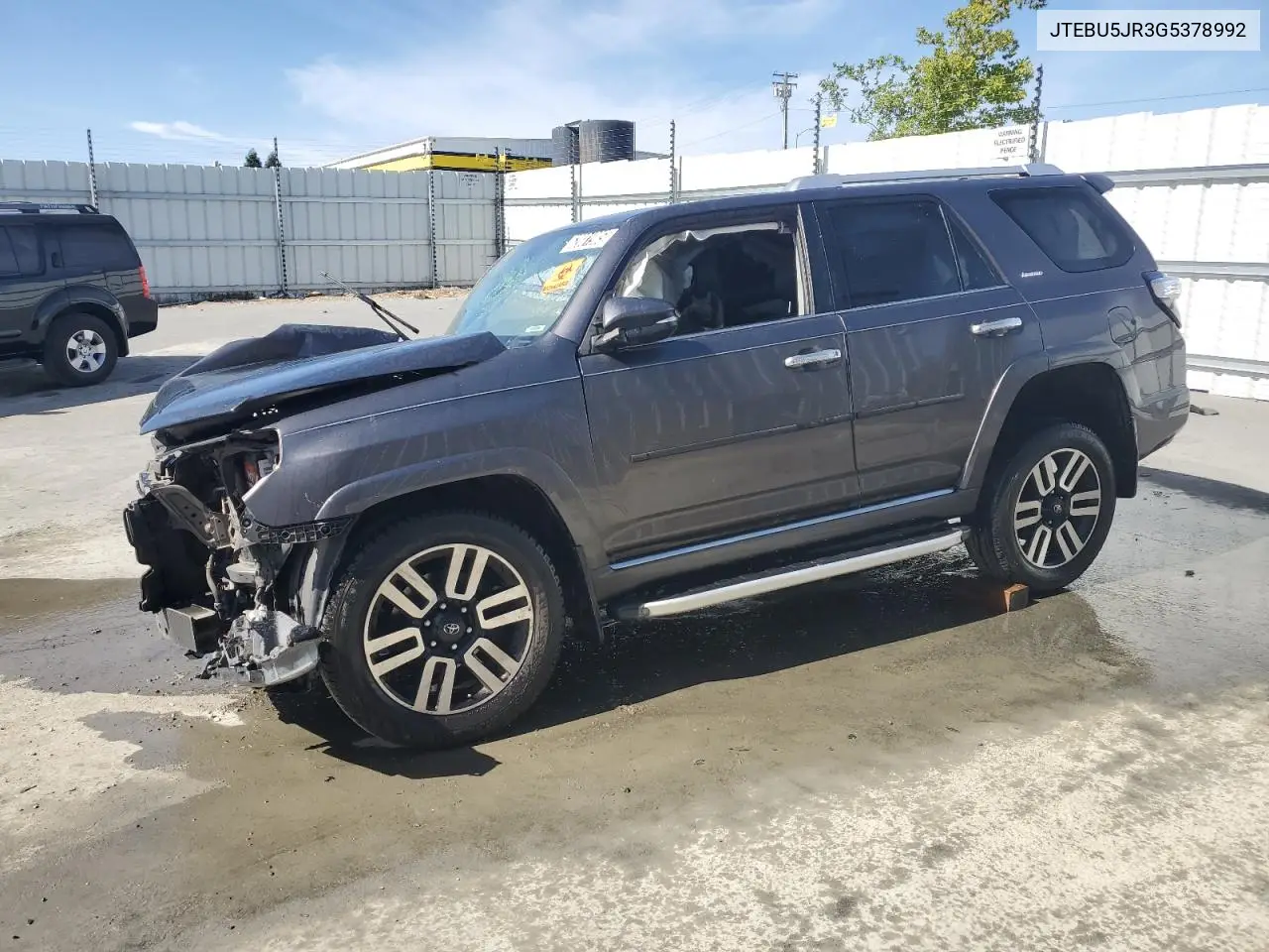 JTEBU5JR3G5378992 2016 Toyota 4Runner Sr5/Sr5 Premium