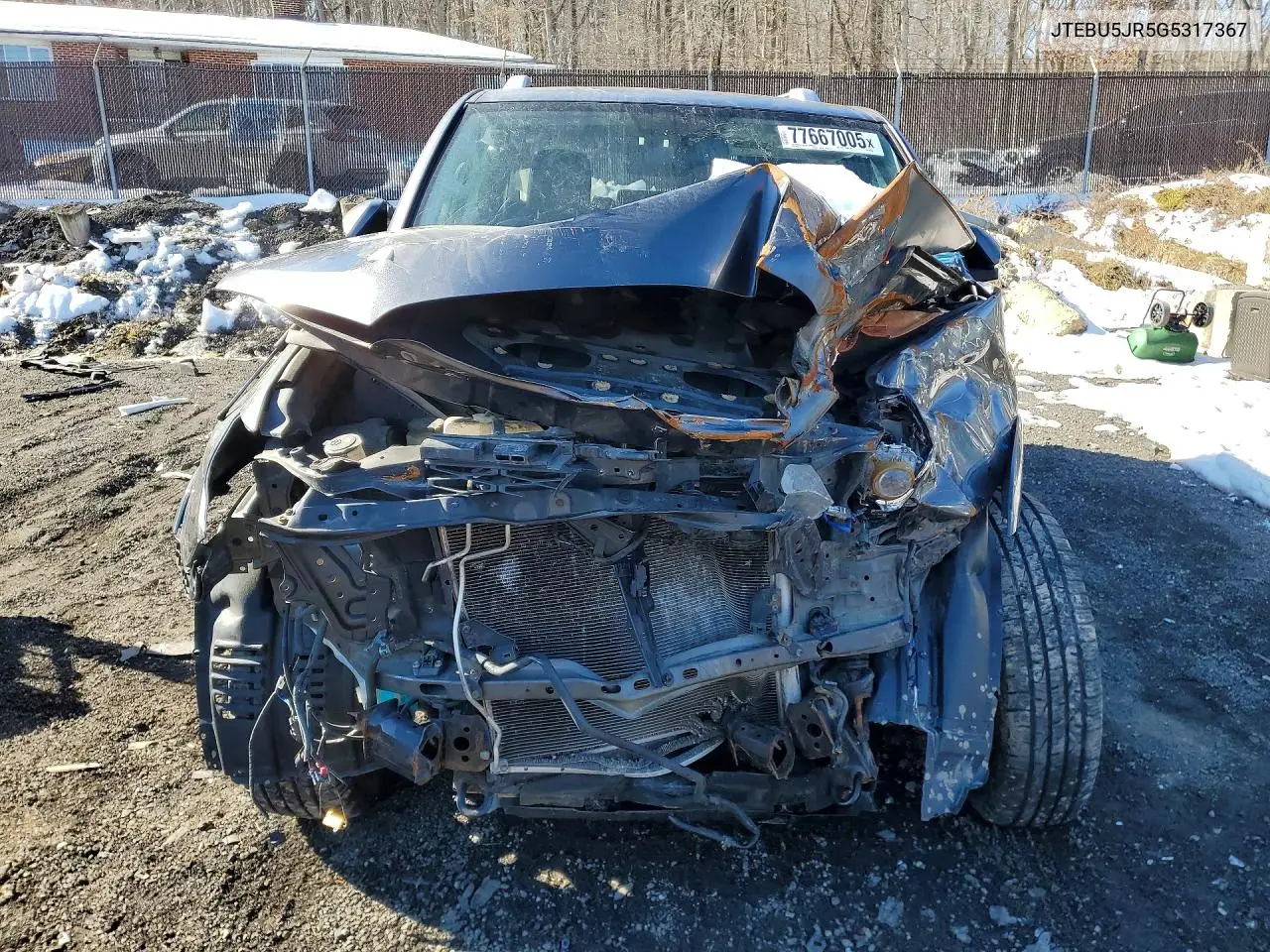 JTEBU5JR5G5317367 2016 Toyota 4Runner Sr5/Sr5 Premium
